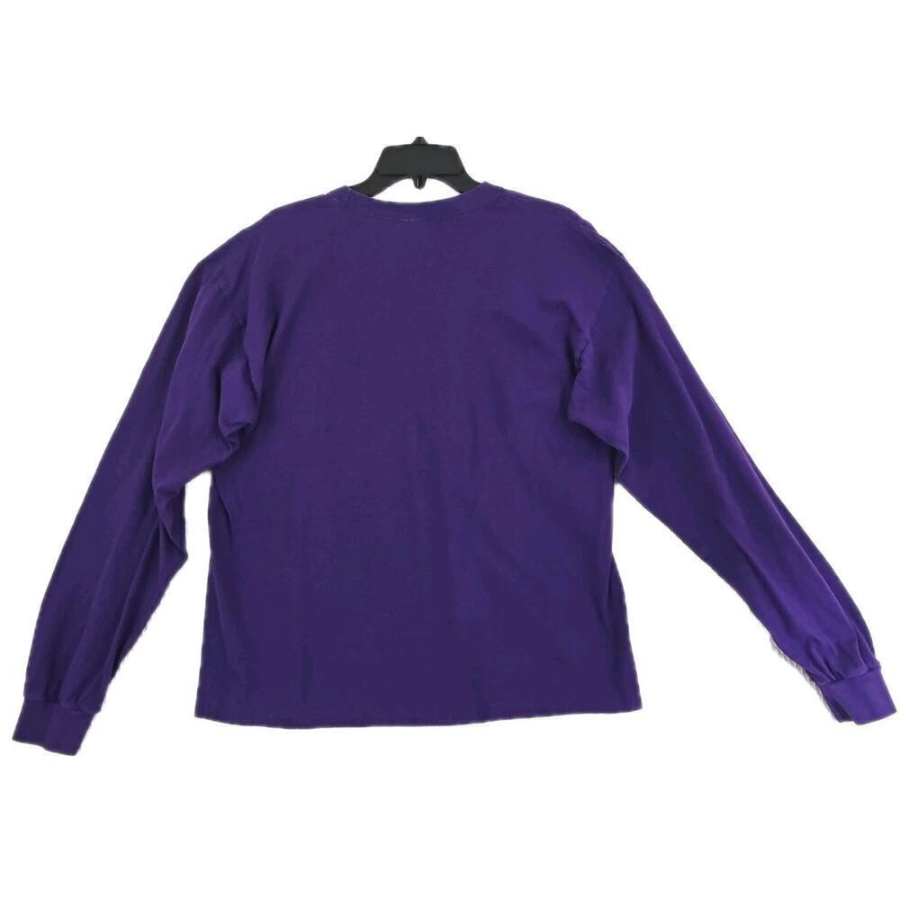 LSU TIGERS New Orleans 2012 NATIONAL CHAMPIONS 2011 Purple T-Shirt Long Sleeve - Picture 3 of 11